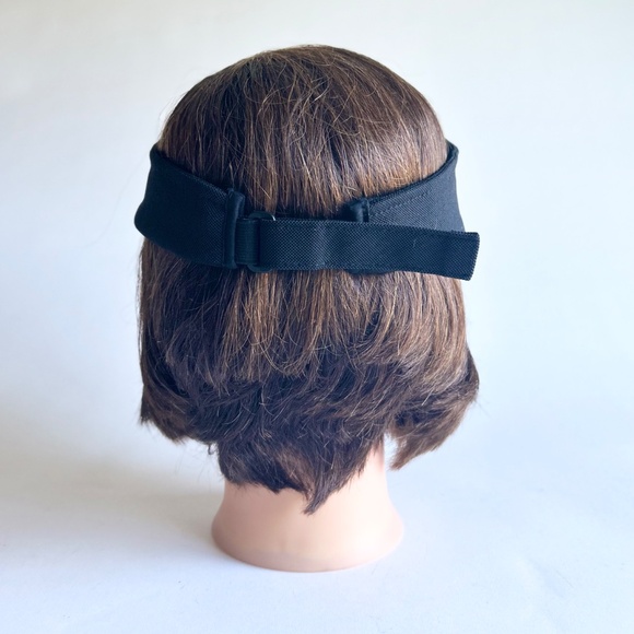 New 110 One Ten Flexfit Tech Black Polyester Adjustable Strap Cap One Size - Picture 4 of 9